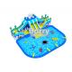 Bear Slide Inflatable Water Park Air Kids Inflatable Playground With Water Toys