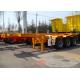 40t Payload 2 Drum Axles 20ft Skeleton Contaienr Semi Trailer