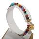 Colorful Stone Bead Bracelet for Women
