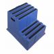 Non Slip Plastic Step Stool With Non Slip Treads 2 Step Lightweight Design 14.25 Inches Deep