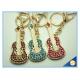 Custom Musical Keychains Guitar Shape Keychain New fashion gift metal cute keychain