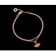  DIVAS’ DREAM bracelet in 18 kt pink gold with carnelian Ref. BR857194