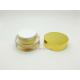 first class PMMA OVAL SHAPE cream jar for different size 45g acrylic cream jar plastic jar cosmetic packaging