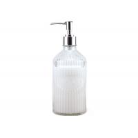 Lotion Liquid Soap Empty Glass Jars Pump Spray Bottle Lead Free Glass Materials