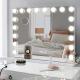 Compact Led Hollywood 10x Vanity Mirror Plexiglass Material