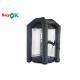 Black Cube Inflatable Money Grab Booth Machine For Event CE  SGS ROHS