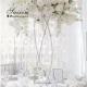 ZT-547W Factory wholesale Wedding centerpieces white metal flower stand