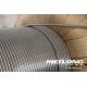 316L Seamless Coiled Stainless Steel Hydraulic Tubing Superior Surface Finish For Oilfield