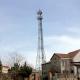 50m/s Self Support Galvanized Steel Radio Tower Communication Lattice Mast