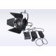 Film and Video lighting 50W LED Fresnel Light Tunstan High CRI With Sony V-Mount Battery Plates