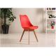 Minimalism Upholstered Kitchen & Dining Room Chairs With Beech Legs