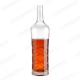 500ml 700ml 750ml Round Engraved Glass Bottle with Screw Cap for Vodka Gin Whisky