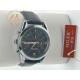 30 Meters Stylish Water Resistant Quartz Wrist Watch Engraved Logo Leather Strap Quartz Watch