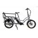 Aluminum Electric power assisted Cargobike with 80 Km Range and 36V15AH Lithium-ion Battery Capacity