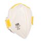 Foldable Non Woven Fabric Dust Face Mask With Latex Free Elastic Strap