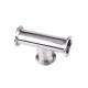 Stainless Steel 316 304 Polishing Sanitary Ss304 3-way Tri-Clamped Equal Tee for Food Milk