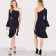 Summer one shoulder women fashion dress