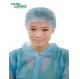 Medical Disposable Non Woven Round SMS Hair Bouffant Cap Blue