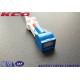 Ultra Low Insertion Loss Fiber Optic Patch Cord LSH SC/UPC Auto Shutter LSZH PVC FTTH