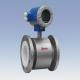 integrate type electromagnetic flow meter with PTFE lining flanged connection