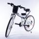 Durable Folding E Bike Integrated Wheel Multi Color Carbon Steel Frame