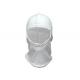 Cotton Stretch White Ski Balaclava , Disposable Snowboard Balaclava Face Mask