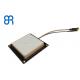 2dBic RFID Ceramic Antenna UHF White With SMA Connector For Severe Environment