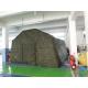 Outdoor Camping Inflatable Tent , Inflatable Military Tent For Camping