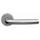 Hollow Tube Satin Lever Type Entrance Door Handle Set Corrosion Resistant