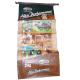 Anti Slip Surface Woven Polypropylene Feed Bags Printed Feed Sacks With Top Hemming