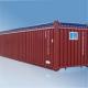 Standard Hard Open Top Shipping Container / 2nd Hand Storage Containers