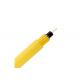 Raiser Rated Tight Buffered Break Out Indoor Fiber Optic Cable SM / MM , Yellow