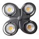Outdoor IP65 4 Eyes Led Blinder Light 4x100w Cold / Warm White Color
