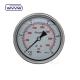 back connection 100mm ss304 stainless steel oil-filled pressure gauge