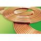 TU1 ASTM C10200 Copper Pipe Coil For Air Conditioning And Refrigeration