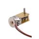 18 Degree Step Angle Micro Stepper Motor 15mm Diameter With Worm Gear Box