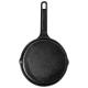 Less Smoke Cast Iron Skillet Pans Long Handled Frying Pan 3.5cm Height