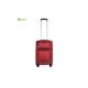 1680D Polyester Soft Sided Luggage with Two Front Pockets and Stylish Flight Wheels