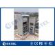 Air Conditioner Outdoor Battery Cabinet Integrated Galvanized Steel Ease Installation