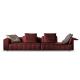 Velours Sumptuous Corner Sectional Sofa Small , Pine Living Room Sofas And Sectionals