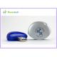 Company Gift USB Flash Drive , Plastic USB Memory with Logo ,Cheap 512MB Pen Drive Blue Color