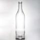 Round Glass Liquor Bottle 500ml 750ml Vodka Whisky Gin Spirit Bottle with Cork Stopper