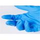Highly Flexural Characteristic Disposable Nitrile Gloves Powder Free Latex Free 100 Pcs / Box
