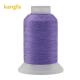 Kangfa Small Cone 1000M 40 Colors 100% Polyester Embroidery Thread Professional Grade