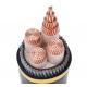 Steel Wire 4 Core SWA Cable N2XRY Armoured Electrical Cable Low Voltage