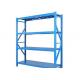 Medium Sized 200kg / Layer Metal Garage Storage Shelves Grade 1 Steel