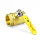 Oil Water Metal Ball Valve Female Threaded Forged Brass Ball Valve Manufacturers