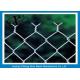 Hot Dipped Galvanized Chain Link Mesh Fence With Various Colors For Forest Protecting