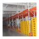5 Layer Industrial Steel LIFO Push Back Racking 4000kg/level Customized Heavy Duty Pallet Rack
