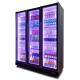 Fashion R404a Upright Beer Cooler Soft Drinks Display Wine Chiller
